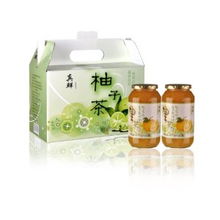 真鮮蜂蜜柚子沖調飲品 禮盒裝精品，柚子風味批發(fā)新選擇